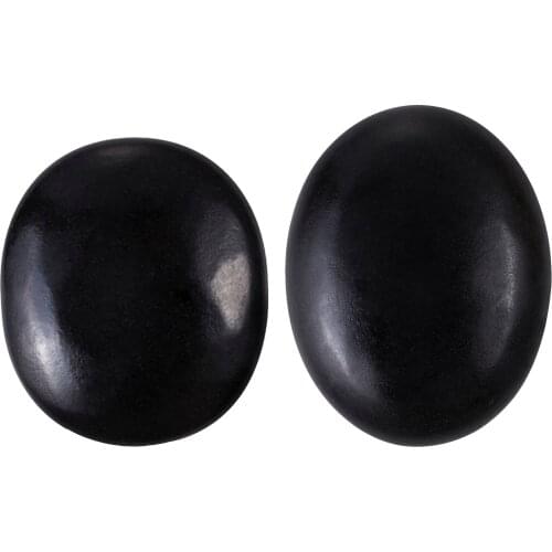Hot Stones for Massage Premium Basalt Rocks Spa Professional Essential Kit Relaxing Black Smooth Stone