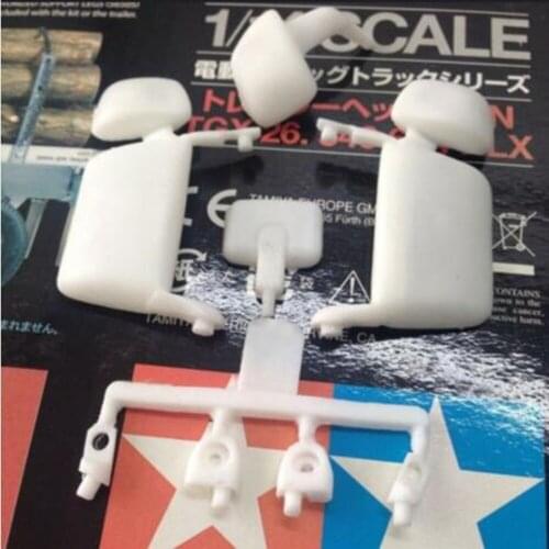 Rc Toys Truck White Original Rearview Mirror Kits For 1/14 Scale Remote Control Car Tamiya Scania R470 R620 R730 56323 Tractor