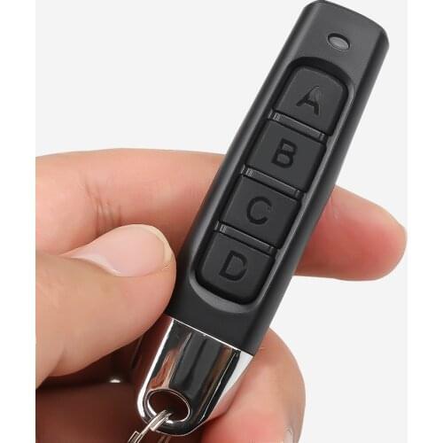 Copy Remote Controller 315MHz 433MHz Cloning Remote Control Mini Wireless Transmitter Switch ABCD Buttons Key Build In Battery