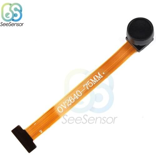 OV2640 75mm Length 68/160 degree Camera Module 24PIN 0.5mm Pitch Suitable for ESP32-CAM for TTGO Series Boards