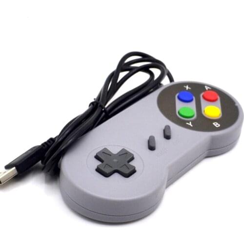 Raspberry Retropi Game Console Remote Control Handle - Plug and Play - USB Handle, SNES Handle
