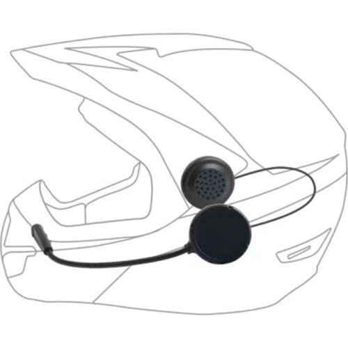 EJEAS E1 Helmet Headset Motorcycle Intercom Helmet Intercomunicador 15M CSR Chip 270mAh Microphone Speaker