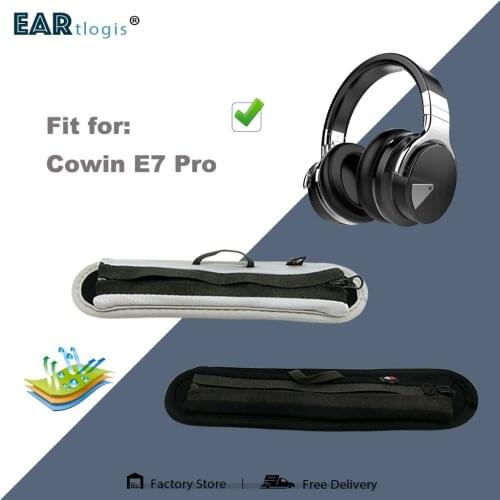 Replacement Ear Pads for Cowin E7 Pro E-7 E 7 Headset Parts Headban Earmuff Earphone Sleeve Cover