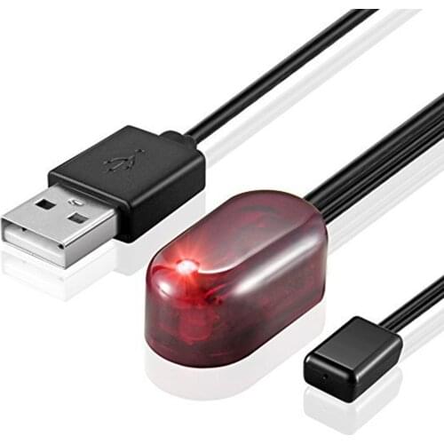Practical USB Adapter Infrared IR Remote Extender Repeater Receiver Transmitter Applies to All Remote Control Devices