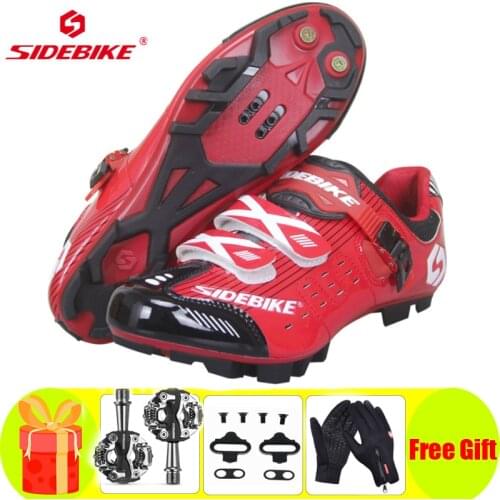 Sidebike Cycling Shoes Men Sapatilha Ciclismo MTB Outdoor Sport Bicycle Self-Locking Professional Racing Mountain Bike Bicicleta