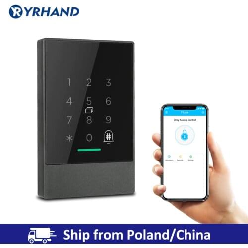 IP66 Waterproof RFID Door Controller App Remote Control Keypad Password Card Bluetooth RFID Access Reader