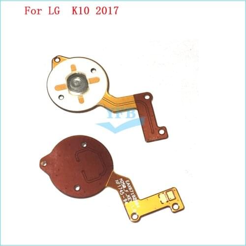 10pcs Back Home Button Fingerprint sensor Flex Cable For LG K10 2017 Replacement Parts