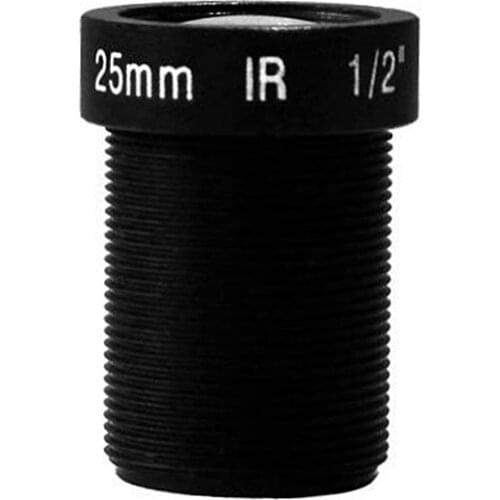 5MP HD 25mm CCTV Lens IP Camera Lens MTV Board M12 Lens F2.4 1/2" For HD CCTV Security Camera