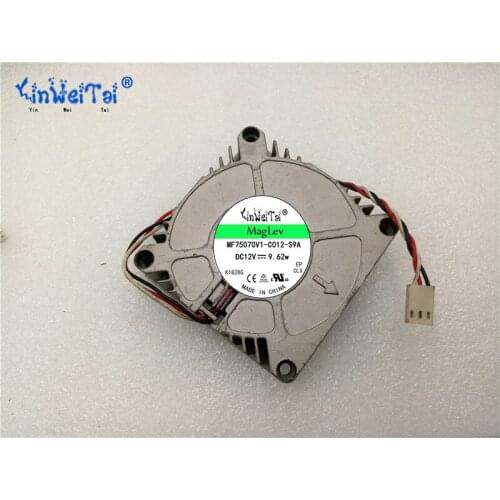 90%NEW original fan FOR AMD1207 G32 radiator 1U seiko industry-specific radiator DB127015BU 12V 0.76A 3pin cooling fan