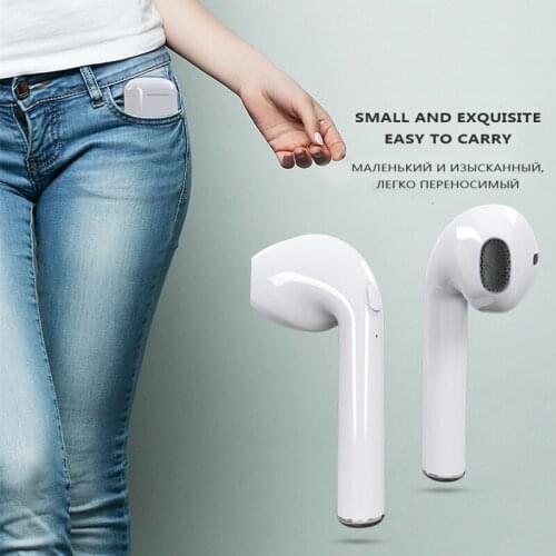 I7s tws Wireless Earphone quality sound in ear Headset Cordless Bluetooth Headphones Charging box For Redmi Huawei Iphone Xiaomi