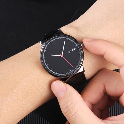 Hot Mens Watch Relogio Masculino Fashion Luxury Leather Watch Men Military Sport Wristwatch Men Quartz Watch Reloj Hombre