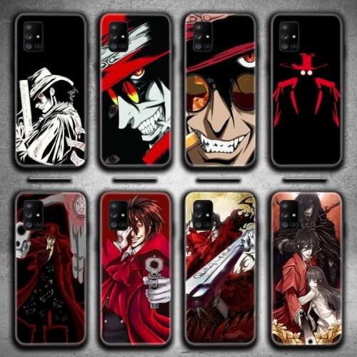 Anime Hellsing Alucard Phone Case For Samsung Galaxy A21S A01 A11 A31 A81 A10 A20E A30 A40 A50 A70 A80 A71 A51