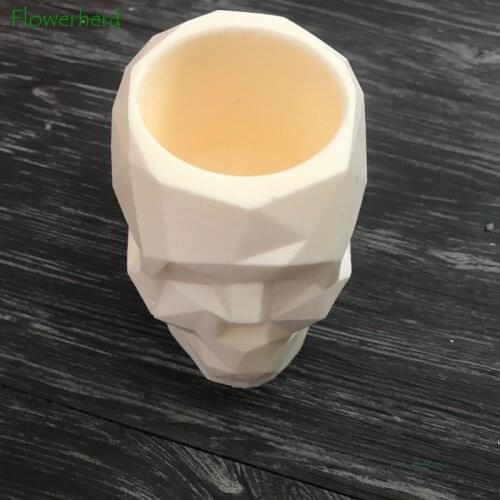 Skull Head Owl Hedgehog Hexagon Cat Silicone Mold Concrete Cement Flower Pot Mold Succulent Plants Mold Resin Molds Plaster Mold