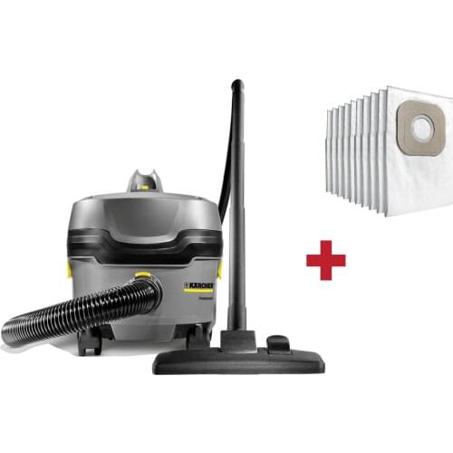 Karcher T 7/Classic Eu Professional Bagged Vacuum Cleaner 10 Pcs Fleece filter bags Gift