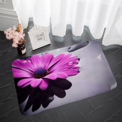 Beautiful Flowers And Plants Floor Mat Hallway Carpets And Rugs For Bedroom Living Room Kitchen Bathroom Anti-Slip Floor Mats