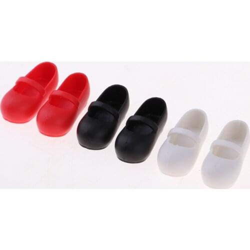 12inch Fashion Girl Doll Casual Shoes Flats For Blythe Party Accessory 3Pair