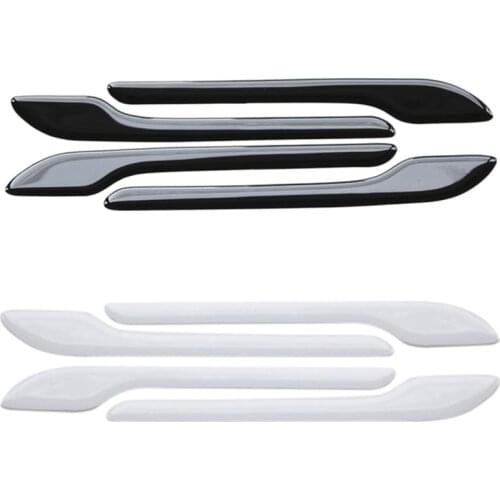 Car Door Handle Wrap Set Protector Stickers for Tesla Model 3, Door Handle 3D Decal Car Accessories 4Pcs