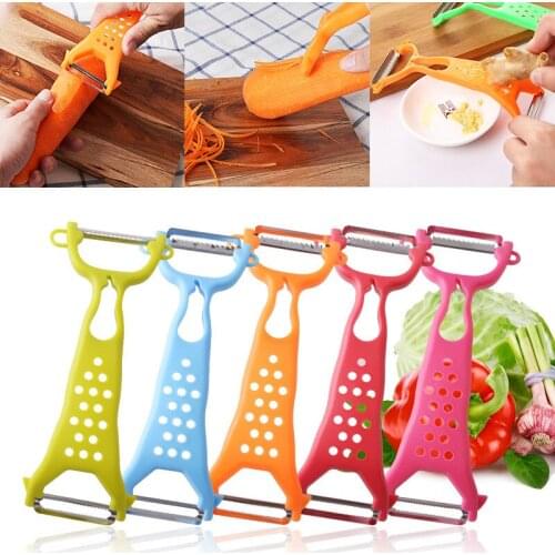 Gadgets Kitchen Double head Grater Vegetable Apple Apple peeler Fruit paring knife 1 piece Multi-function Carrot