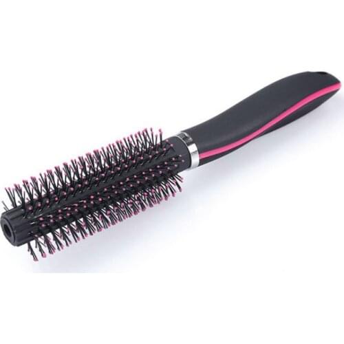 1pcs Fashion Women Round Hair Care Brush Hairbrush Salon Styling Dressing Curling Comb Makeup Beauty Massage Roller Comb Tools