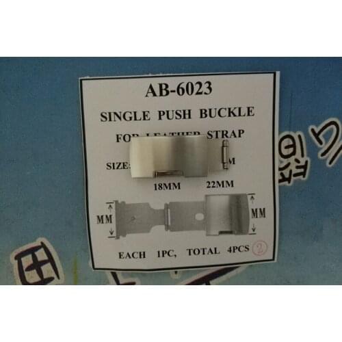 Watch Strap Deployment Buckle Clasp Push Button Steel Fit Strap Band Bracelet