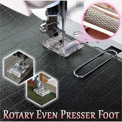 ROLLER FOOT SNAP ON Feet WILL FIT, Brother, Babylock, Euro-Pro, Janome, Kenmore, White, Juki, New Home, Simplicity, Necchi