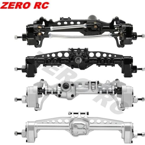 Heavy Duty Front Rear Alloy Assembled AR45 Portal Axles For 1/10 Axial SCX10-III JEEP JT JL JLU Wrangler AXI03006T1 Upgrade