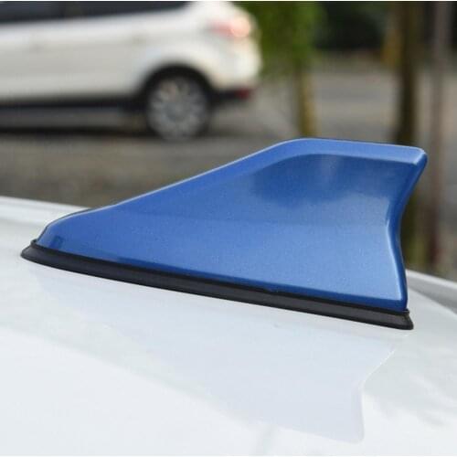 Universal Car Shark Fin Antenna Second-generation Antenna Tail Modification Punch Free Signal Radio Aerials for Vehicle Styling