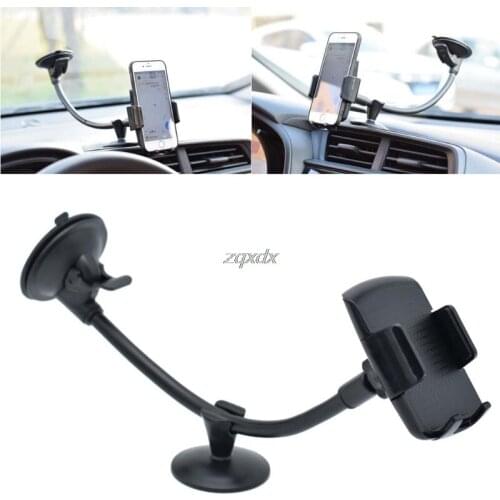 Universal Long Arm Windshield mobile Cellphone Car Mount Bracket Holder for your mobile phone Stand for Phone GPS MP4 Jy23 19