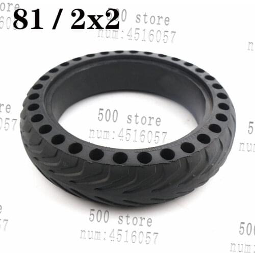 High porformance 8.5 - inch electric scooter non-pneumatic tire 81 / 2x2 honeycomb solid tire explosion-proof tires