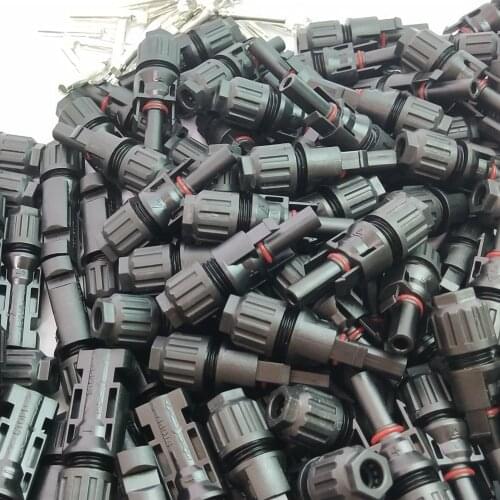 200 Pairs Solar Connector Male and Female Solar Panel Connector for Solar Cable Suitable Cable Cross Sections 2.5mm2~6.0mm2
