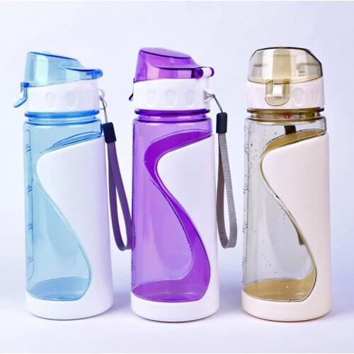 650ML Water Cups Leakproof Water Bottles Outdoor Portable Childrens Cups Eco-friendly Plastic Insulated Water Cup Juice Cup