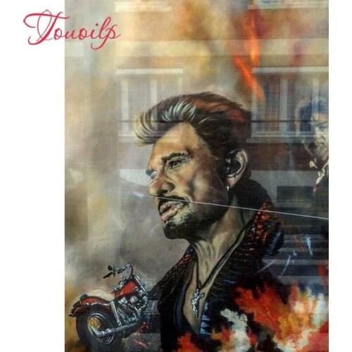 5d diy Johnny Hallyday 5d diamond painting home decorative diamond embroidery painting drill strass mosaic gift Red wine grapes