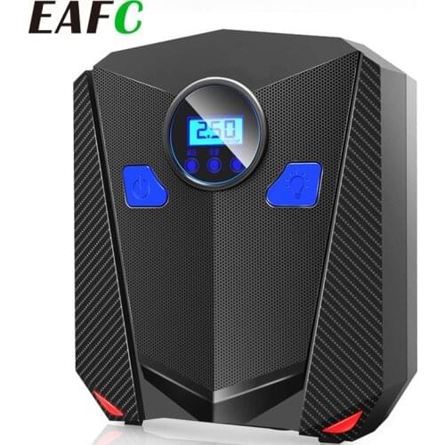 Car Air Compressor Pump Digital Tire Inflator DC 12V 120W 150 PSI Car Air Pump with Auto Shut Off Gauge and Powerful Emergency
