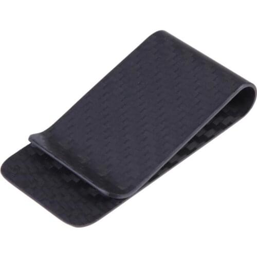 HOT SALES 2021 Carbon Fiber Texture Wallet Purse Money Clipper Pocket Credit Card Cash Holder