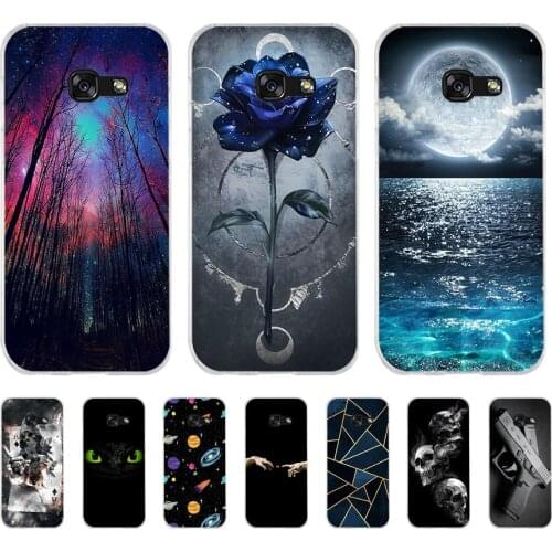Soft Case For Silicone Back Cover For Cute Phone Cases Cover Bumper for Samsung Galaxy A3 A5 2015 2016 2017 A6 Plus 2018 case