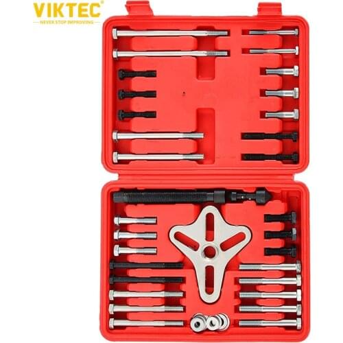 VT01008 46pc Harmonic Balancer Puller Set Steering Wheel/Gear/Crank Shaft Puller Took Kit