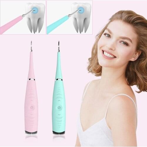 Dentist Oral Hygiene Electric Sonic Dental Scaler Tooth Calculus Remover Tooth Stains Tartar Tool USB Teeth Whitening Toothbrush