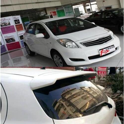 ABS Rear Wing Spoiler Trunk Boot Spoiler For Toyota Yaris L 2008 2009 2010 2011 2012 2013
