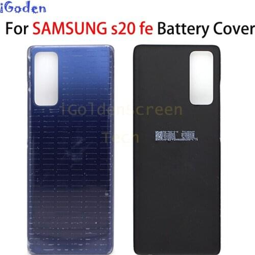 Back housing For SAMSUNG s20 fe Battery Cover Rear Housing Door For Samsung Galaxy s20FE G780F G781F G781B 4G 5G Back housing