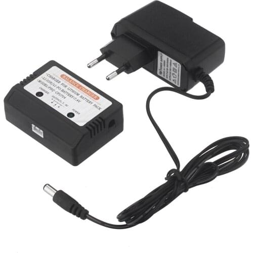 7.4V Battery Charger with Charger Box 2S for Wltoys A949 A959 A979 A969 V912 V913 V262 RC Car Charger Accessory