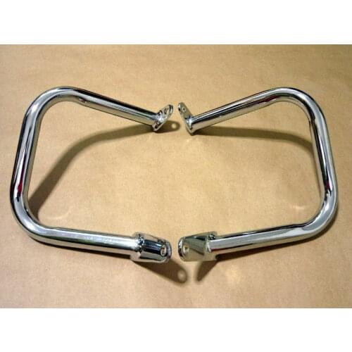 Highway Engine Guard Crash Protect bars for Yamaha Vstar Dragstar 400 650 XVS650 XVS650A 1997-2016 97-16 Chrome