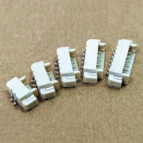 1.25 horizontal stickers 1.25mm pitch connector connector 2P3P4P5P6P7P8 ~ 14P patch socket