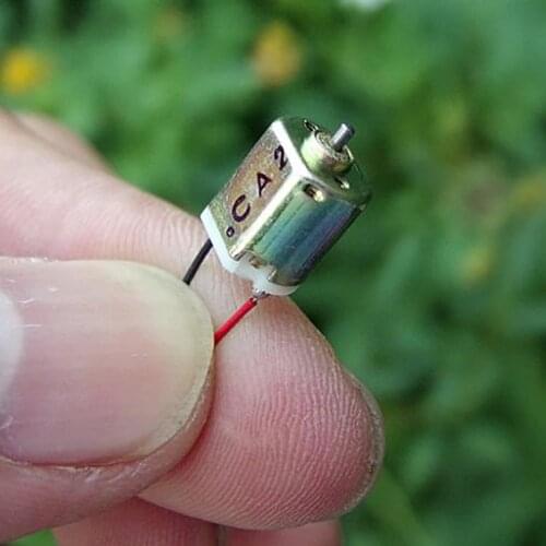 1PC Ultra-miniature DC motor DC3V 44000rpm High-speed diameter 1mm micro motor small electric machinery high quality HOT