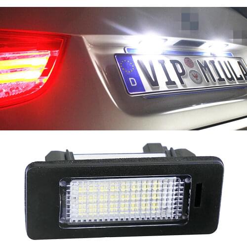 1PCS Canbus Led Plate for BMW Number License Plate Light Lamp White for BMW E39 M5 E70 E71 X5 X6 M5 E90 E92 E93 M3 Parking Light