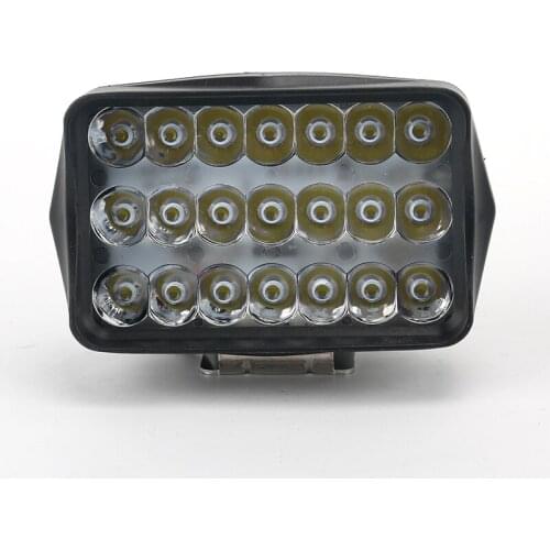 5" 105W 21 LED Work light 9-85v Light-sensitive headlights Car Truck Auxiliary Spotlight lamp ATV SUV UTV driving Fog light bulb