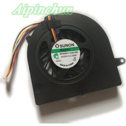 Aipinchun 4Pins New Laptop CPU Cooling Fan For Lenovo G460 G460A G465 Z460 Z465 Z560 Z565 G565