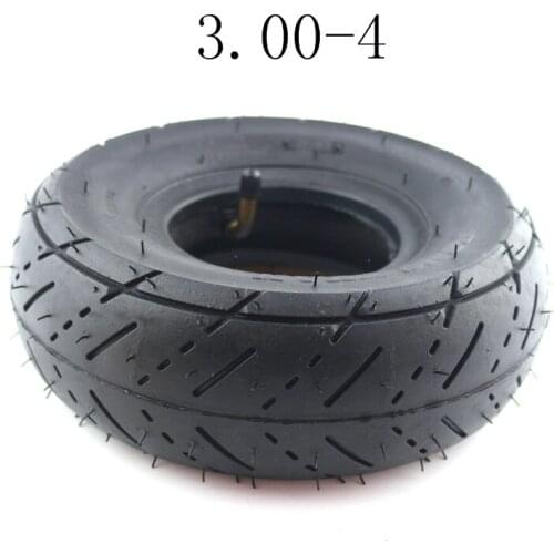 Free Shipping 3.00-4 Tyre with Inner Tube Suitable for Scooter Mini All Terrain Off-road Vehicle