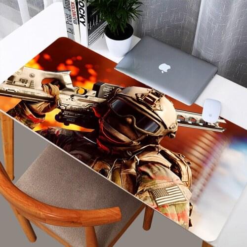 Battlefield Large Extended Mousepad Keyboard Mouse Mat Accept DIY Design Gaming Mouse Pad Many Sizes For Selection