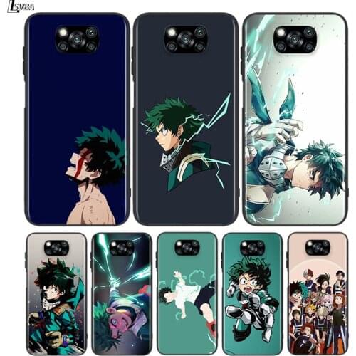 Black Cover We Hero Academe for Xiaomi Mi Mix 3 A3 A2 A1 Poco M3 M2 C3 X3 X2 NFC F2 F1 CC9 CC9E Pro Phone Case