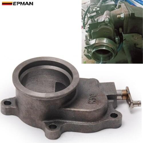 Cast Iron 2.5" V-band to 5 bolts T3/T4 Turbo Downpipe Side Flange Turbo Charge EP-CGQ38Z
